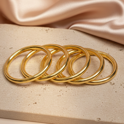 Stacked Up 5 pc Bangle Set
