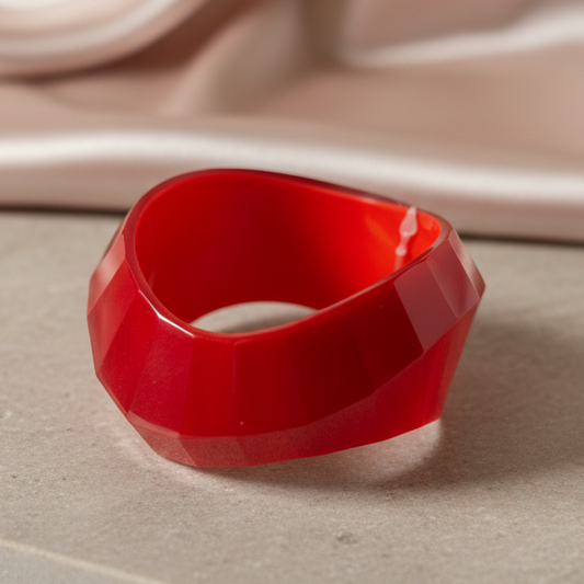 Tropic Glow Bangle (Red)